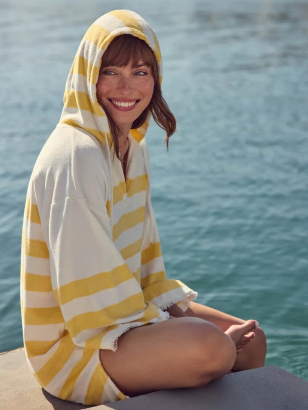 PJ Salvage-Cabana Paradise Stripe Cover Up Dress